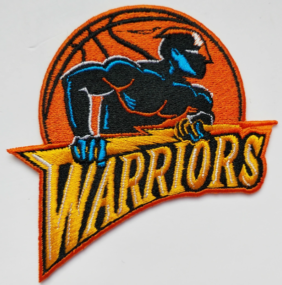 Golden State Warriors Logo Iron on Patch 10CMx9CM